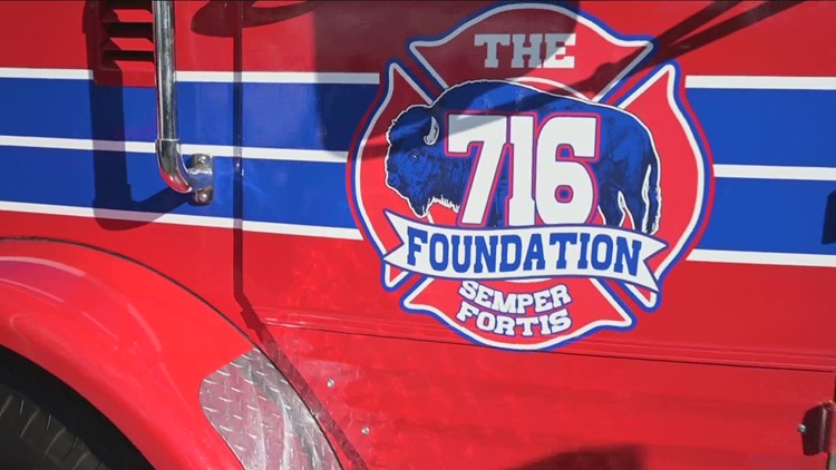 Meet the Mafia: Fire truck helps raises awareness for 716 Foundation