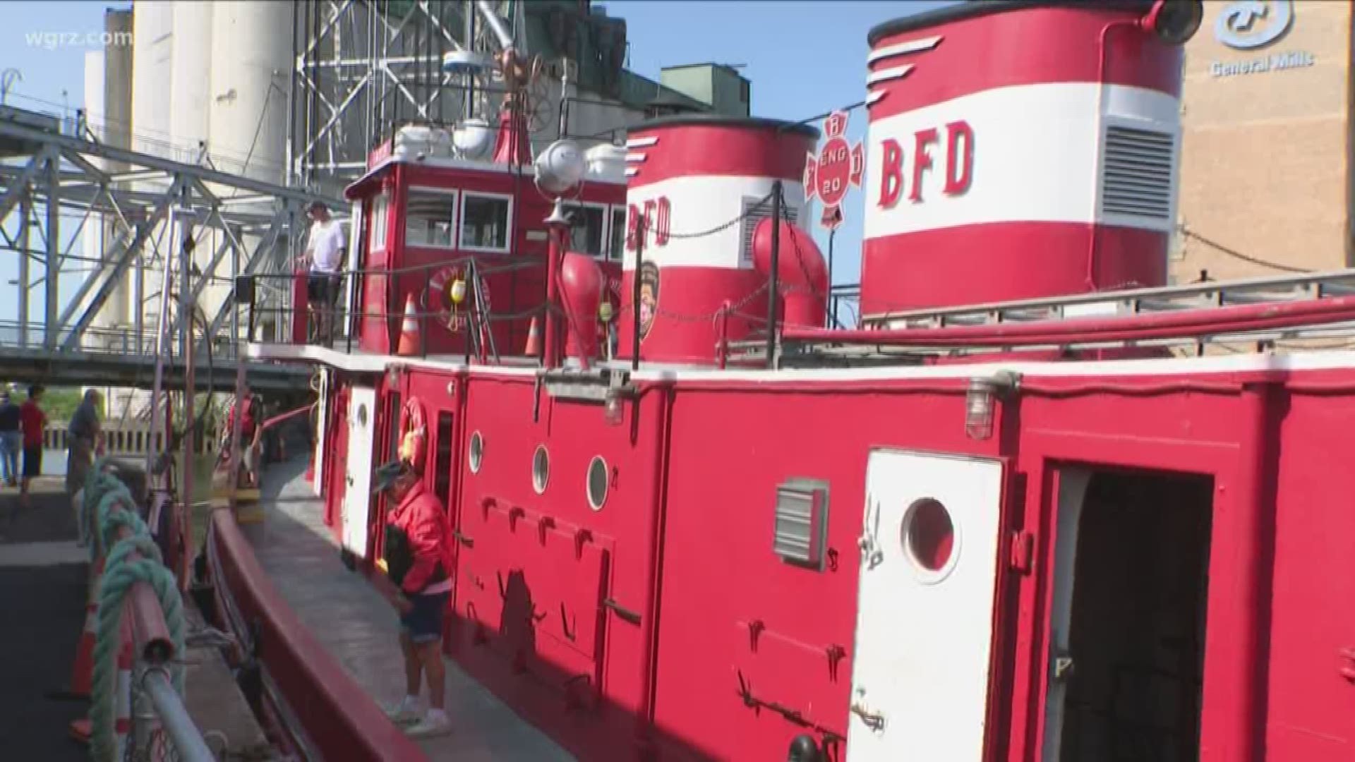 The Fireboat Cotter Conservancy got grants to fix the hull and new propellers so it can continue service as the oldest active fireboat in the world