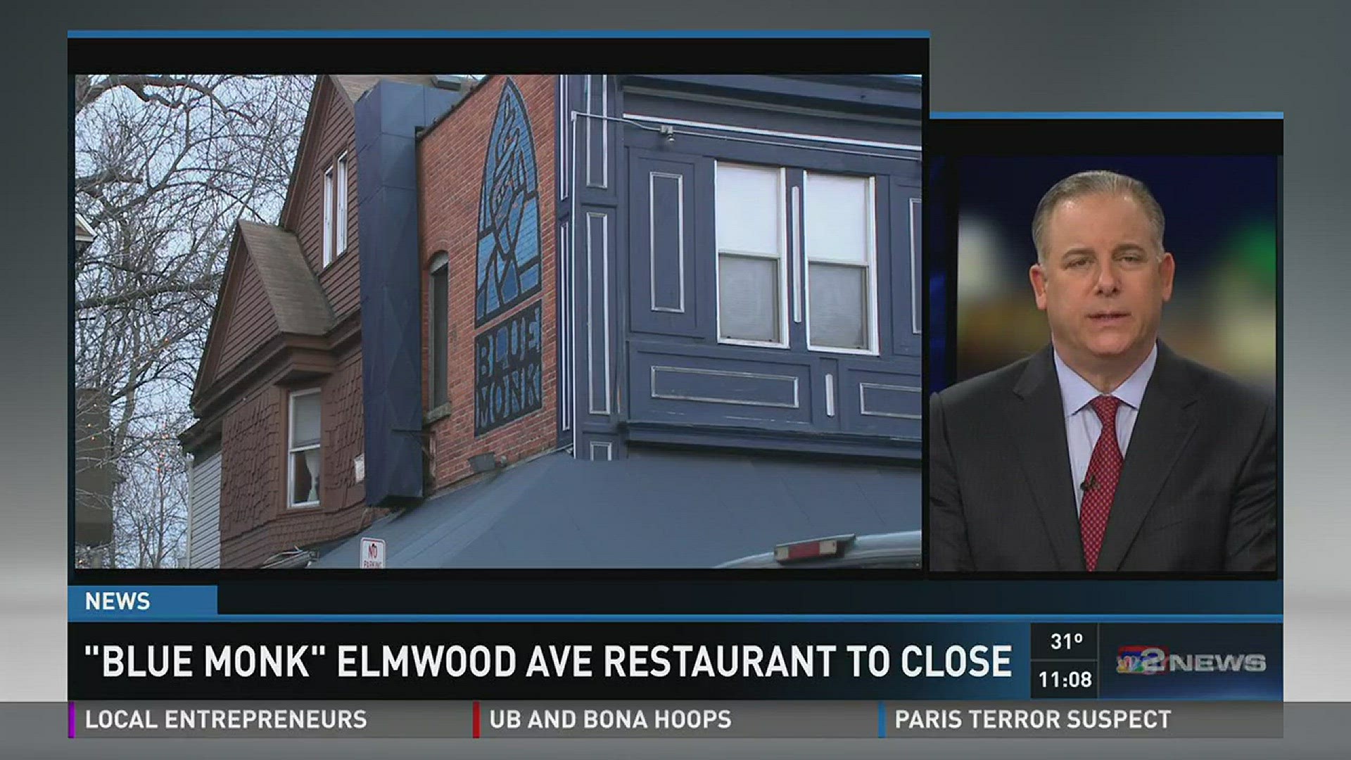 "Blue Monk" Elmwood Ave Restaurant To Close