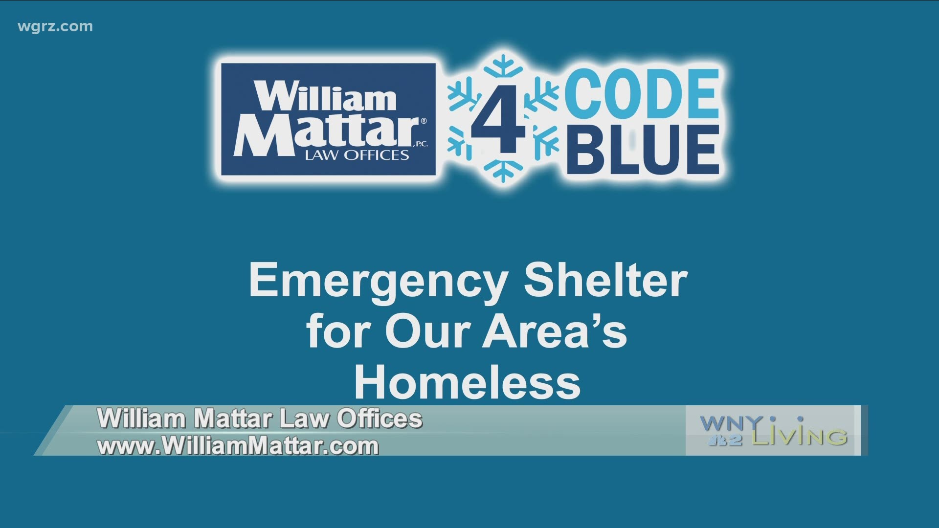WNY Living - December 19 - William Mattar Law Offices (THIS VIDEO IS SPONSORED BY WILLIAM MATTAR LAW OFFICES)