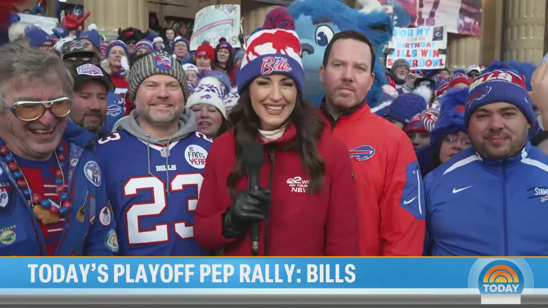 Bills Playoff Pep Rally at the steps of City Hall | wgrz.com