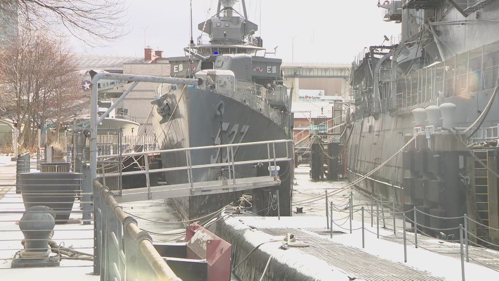 The seeds of the plan were sewn when USS The Sullivans began taking on water in April of 2022. 
Stop gap measures saved her But she stills needs repairs
