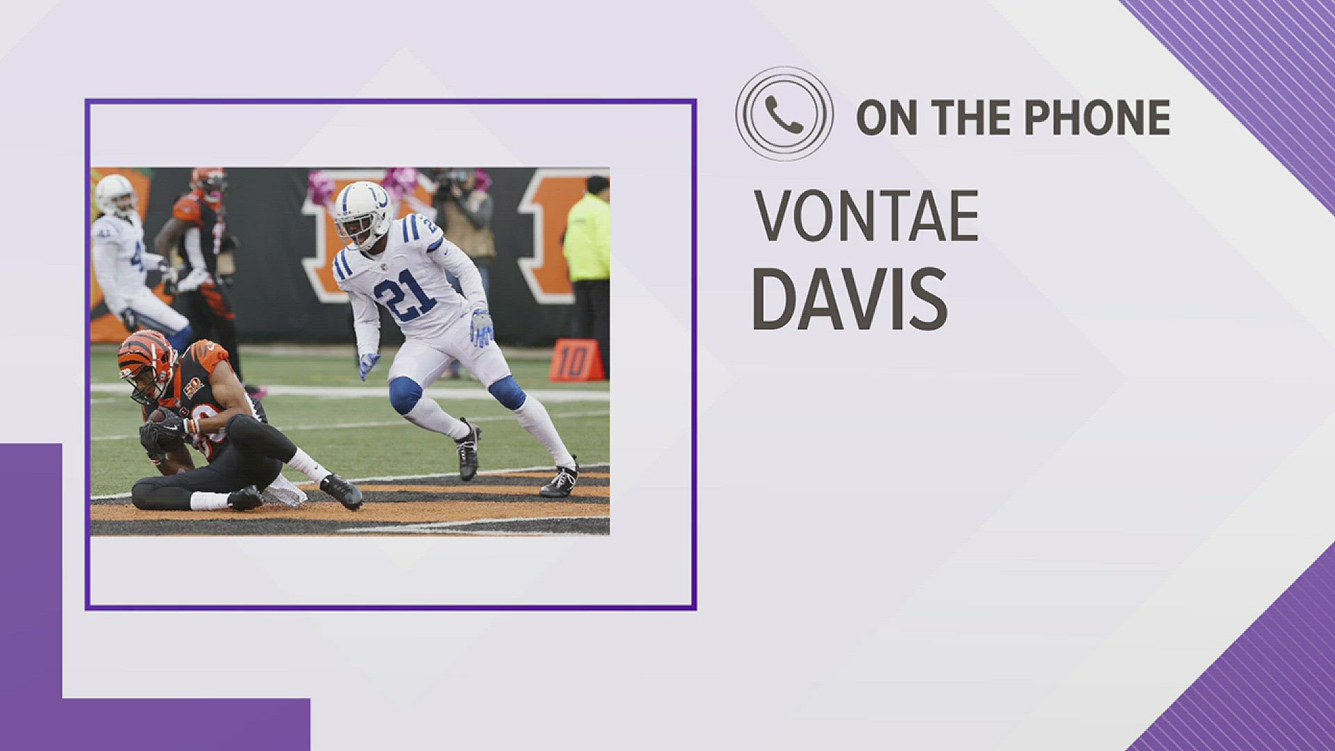Vontae Davis says he's excited to be part of the Bills young and talented secondary.