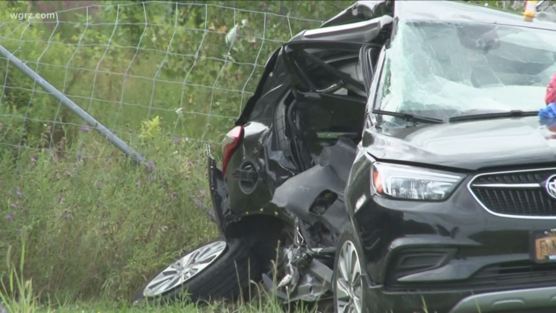 At least one person has died after a crash in the town of Darien, in Genesee county.