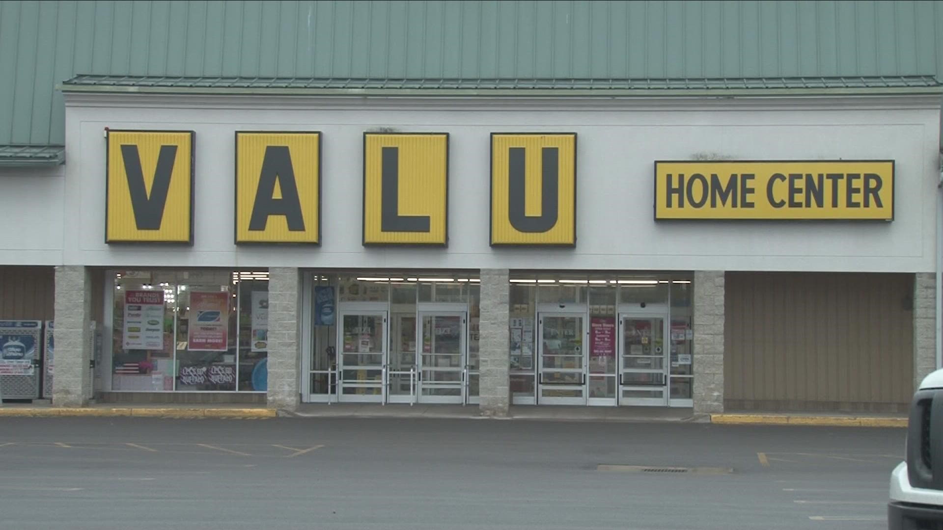 Valu Home Centers announced it's closing this store in Batavia... along with its locations in Lakewood and Fredonia.