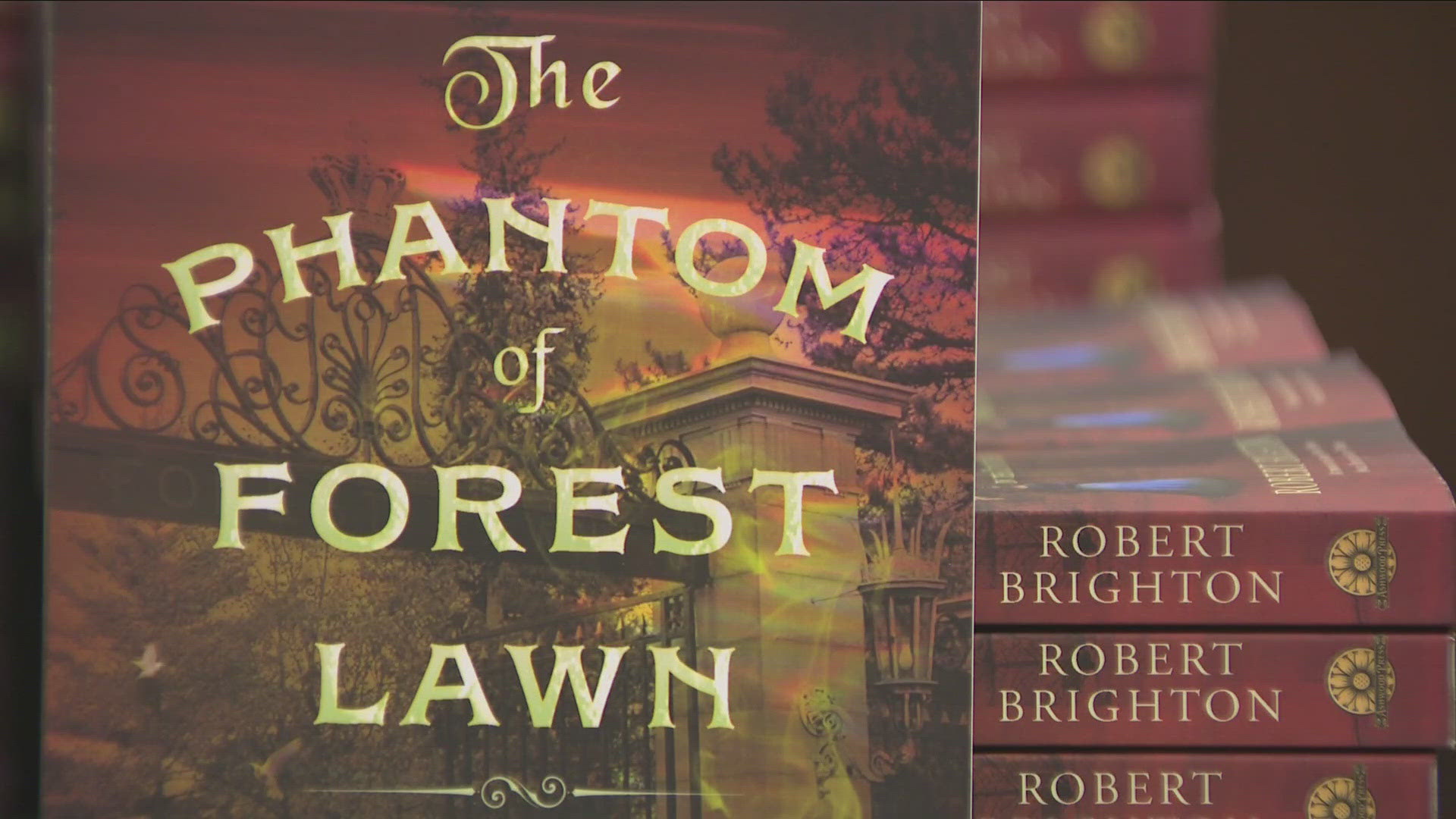 Local author Robert Brighton had an early access reading for his latest work called 'Phantom of The Forest Lawn'.