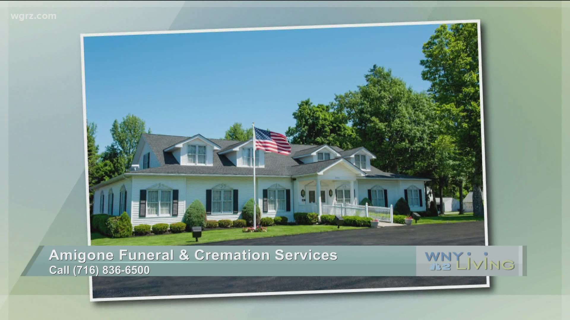 WNY Living - October 24 - Amigone Funeral & Cremation Services (THIS VIDEO IS SPONSORED BY AMIGONE FUNERAL & CREMATIN SERVICES)