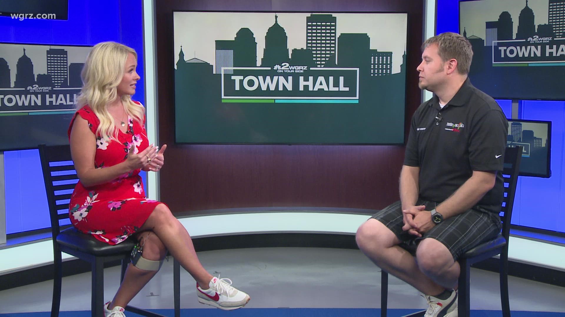 Luke Baecker, the chair of the 39th annual Taste of Buffalo, joined the 2 On Your Side Town Hall to discuss what people can expect this weekend at Niagara Square.