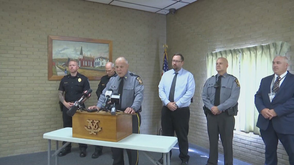 Pennsylvania State Police provide update on search for Michael Burham on Saturday, July 8