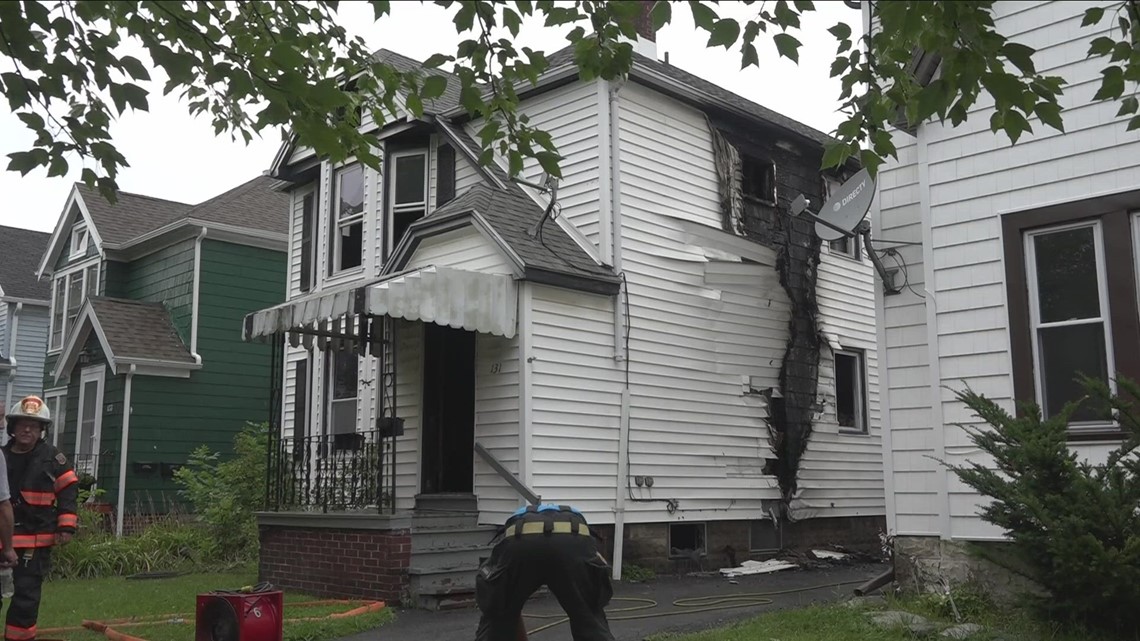 Kenmore House Fire Sends 1 Person to Hospital