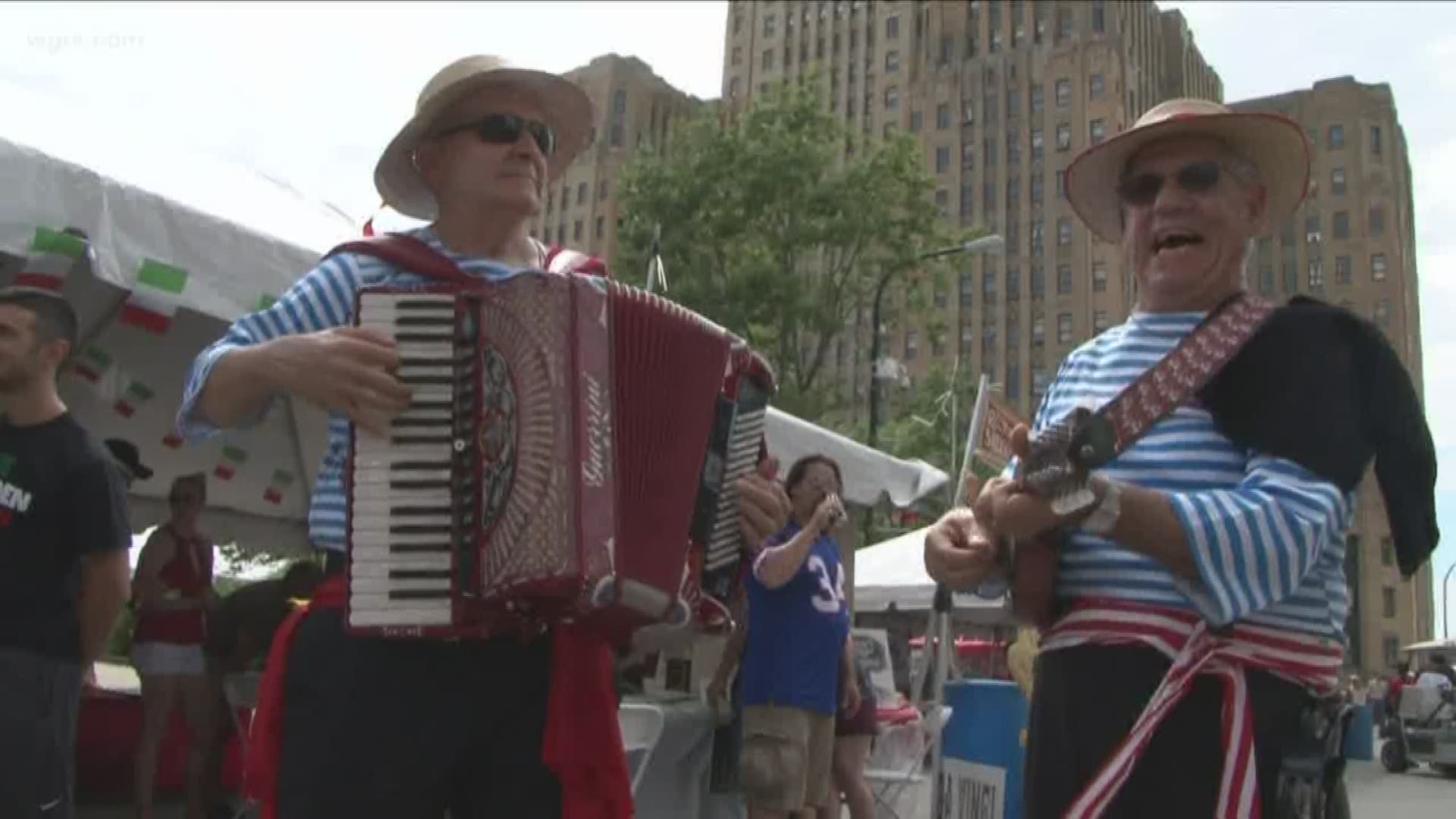 The festival celebrates Italian heritage with food, music, and more. This is the first time in years that the festival has been back in downtown.