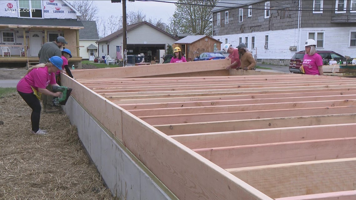 Habitat for Humanity Buffalo holds 'Women Build Week' ahead of Mother's