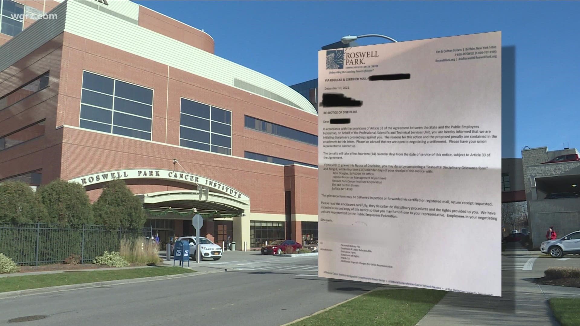 A letter being shared on social media is leading some people to conclude that hospitals who had fired unvaccinated workers, are now punishing those workers.