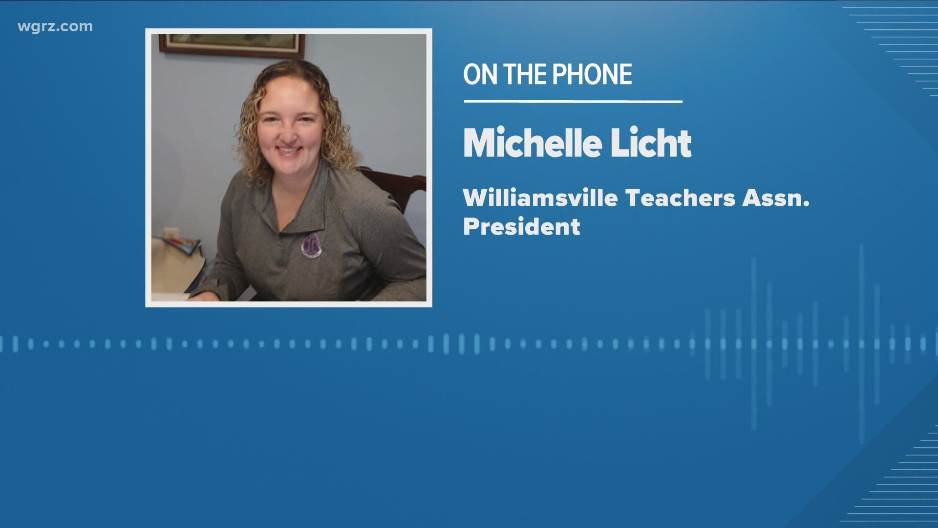 The Williamsville Teachers Association and others had criticized Martzloff when he sent out a pre-recorded video message on Friday noting a delay in remote learning.