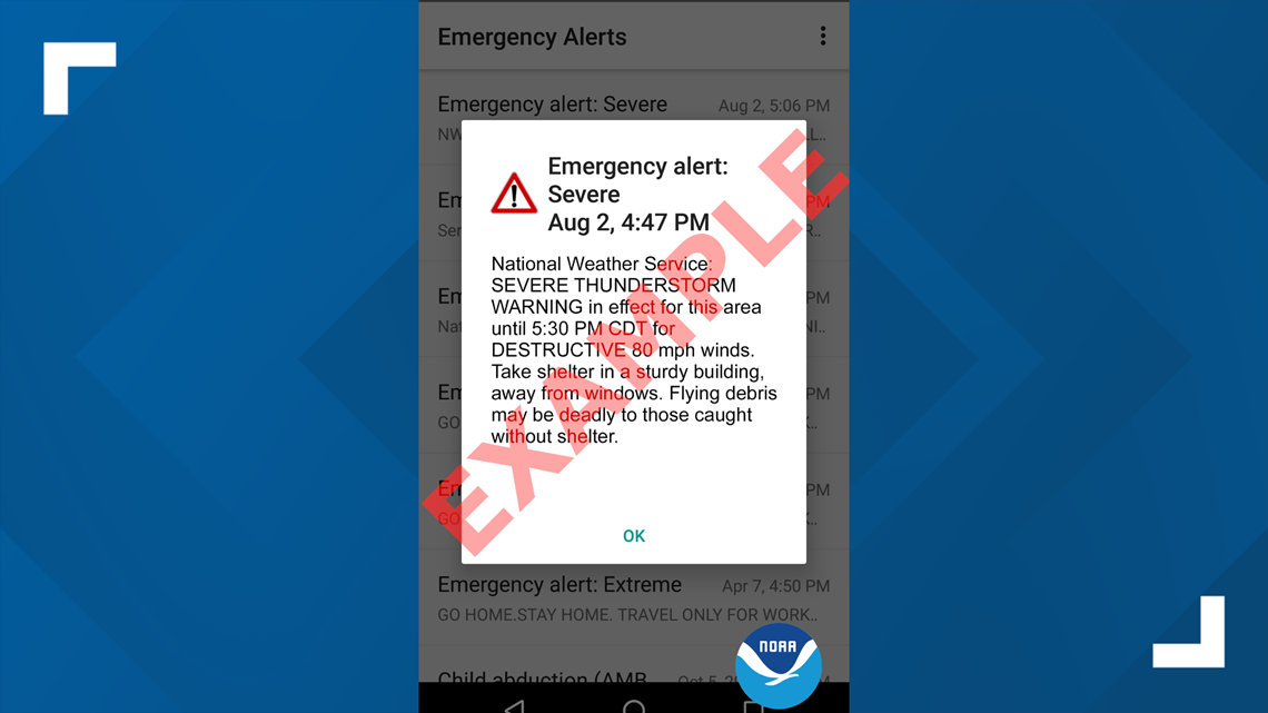 National Weather Service Launches Wireless Emergency Alert For National Weather Service Launches Wireless Emergency Alert For