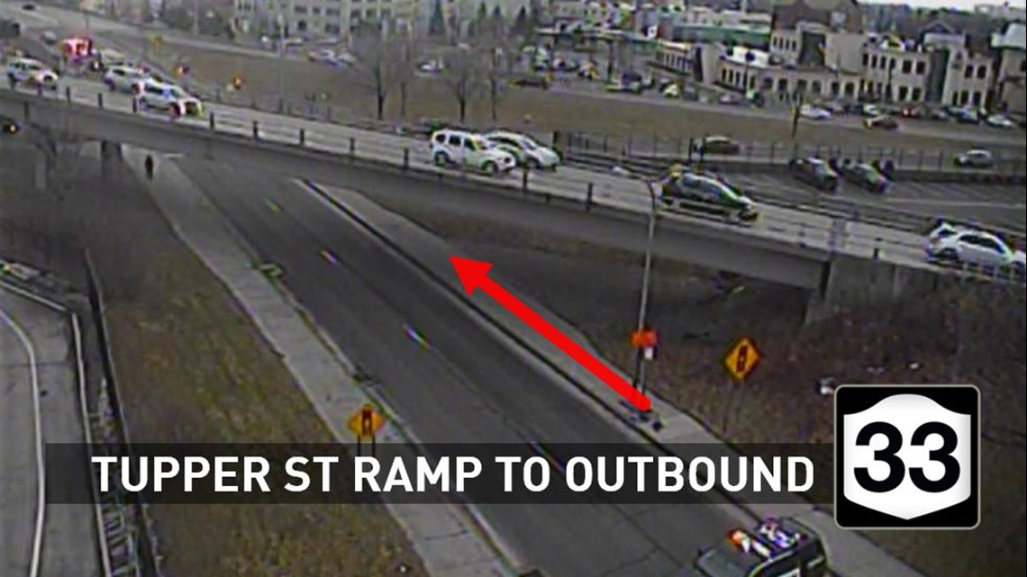 East Tupper St. ramp to outbound Route 33 reopened following crash