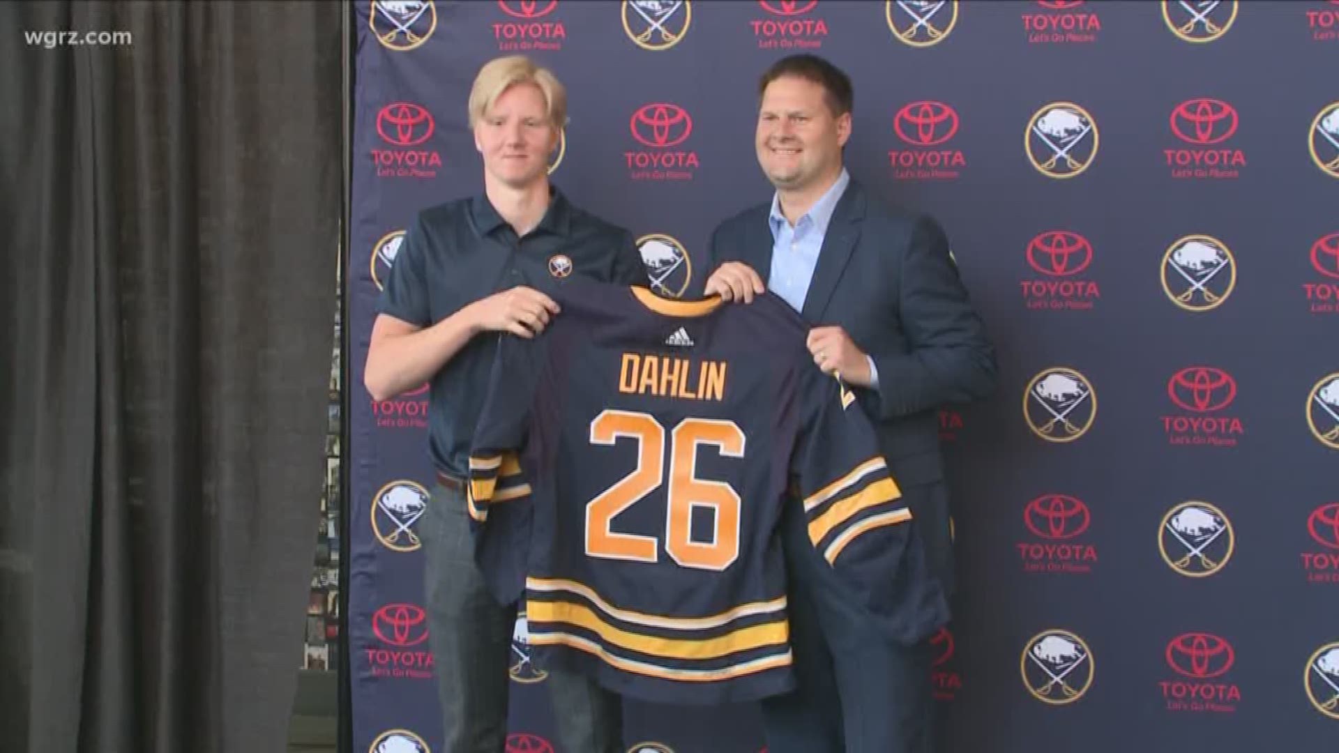 Dahlin Introduced By Sabres; Gets #26