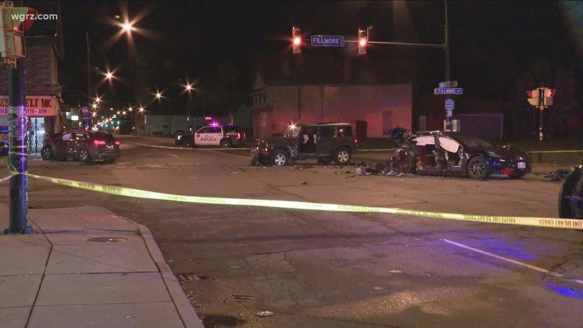 3Car Crash At Genesee And Fillmore