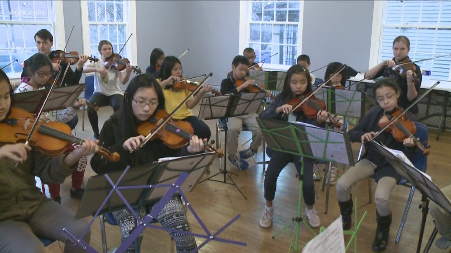 Charity inspires young refugees through musici