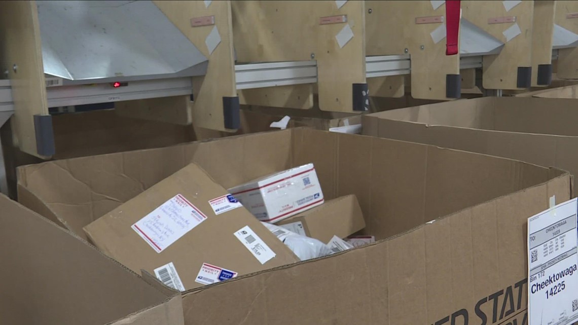 Buffalo USPS processing, distribution center ends busiest week