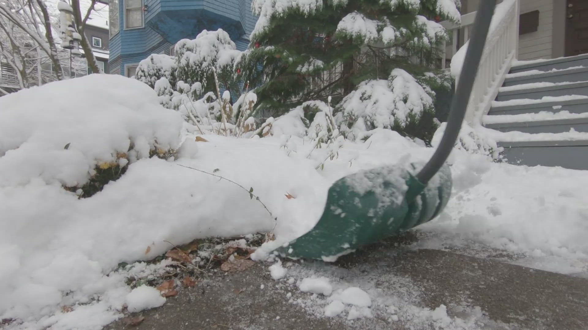 The combination of cold temperatures and the physical task of snow shoveling are a 'perfect storm' of heart health hazards, the American Heart Association says.