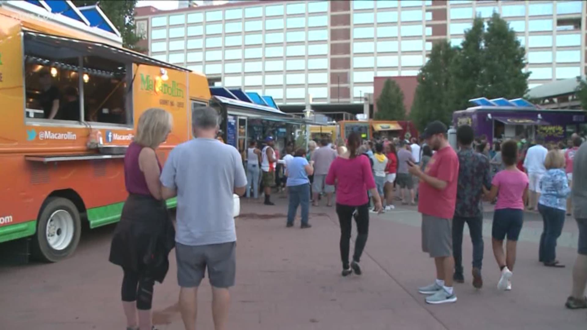 Food trucks will roll in starting April 23; the first concert will be June 5.