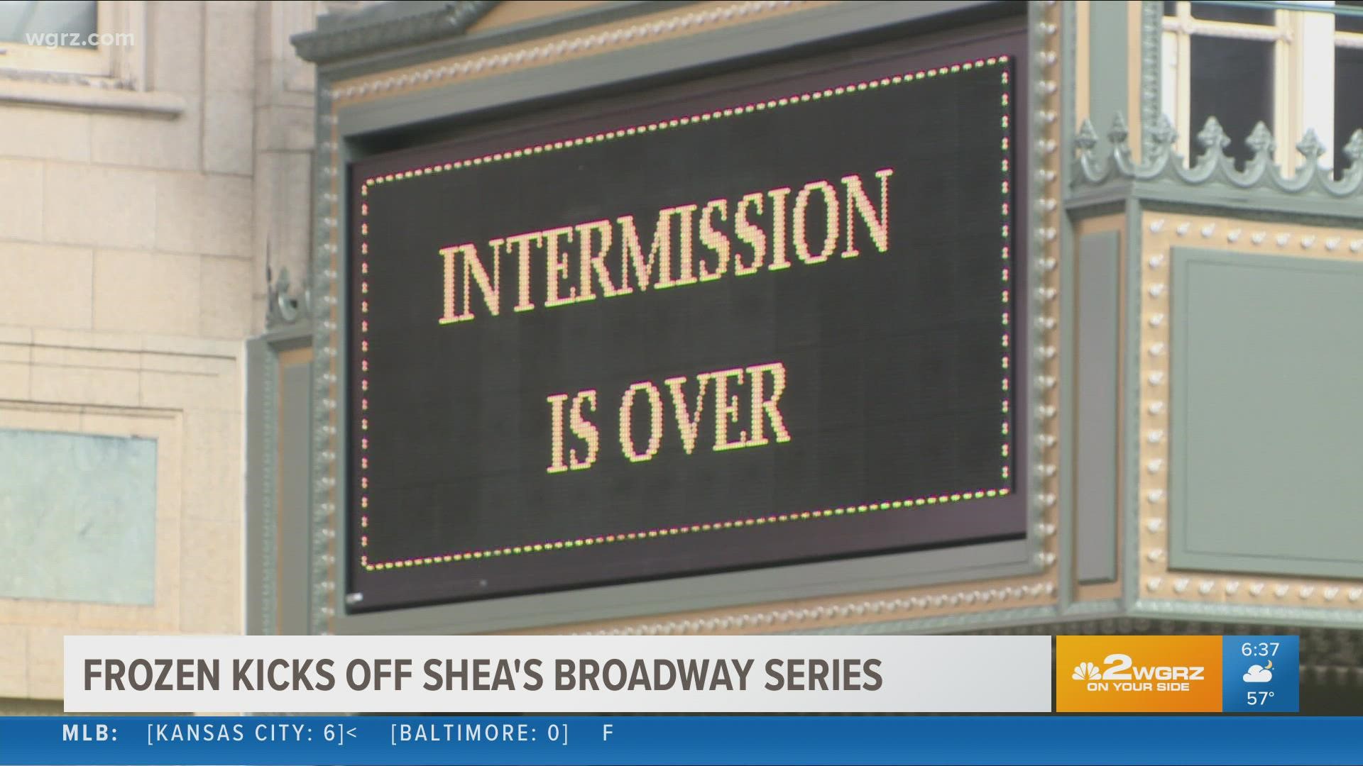 President of Shea's, Michael G. Murphy says he's been working with staff for weeks to make sure the curtain goes up.
