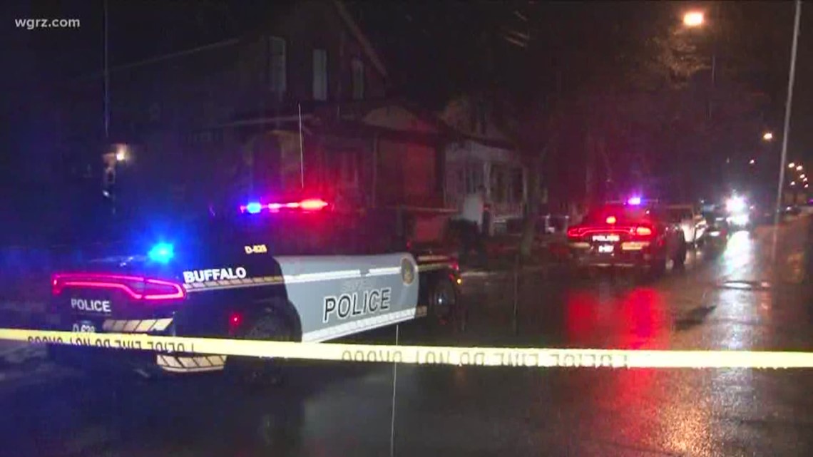 One person was pronounced dead, the other victim is being treated at ECMC.