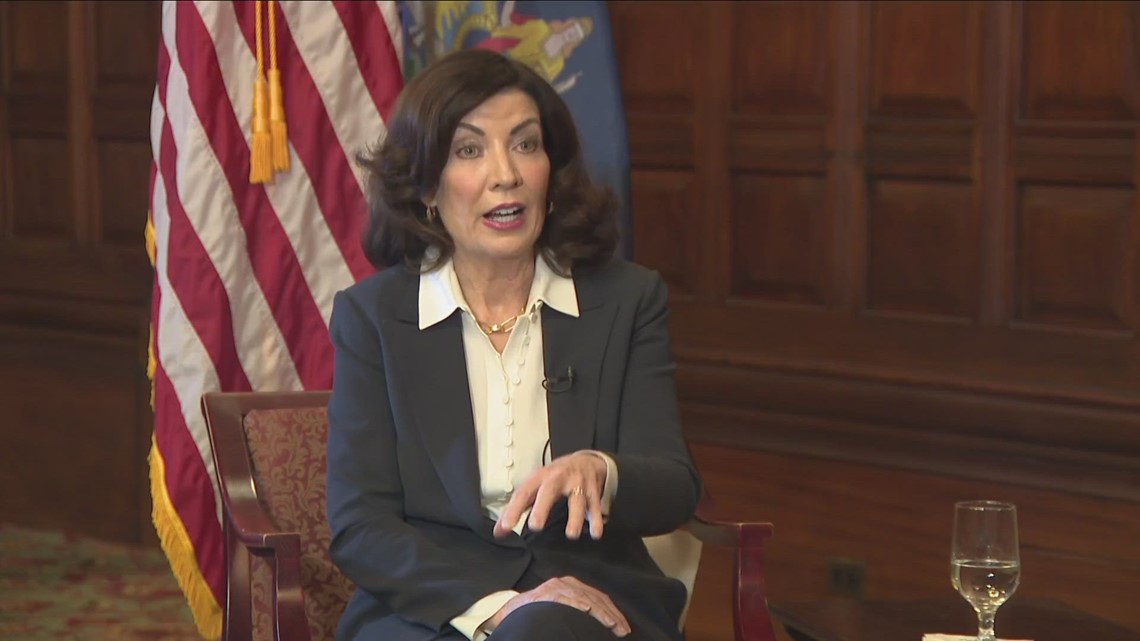 One-on-one with Governor Hochul on affordable housing, Bills stadium funding
