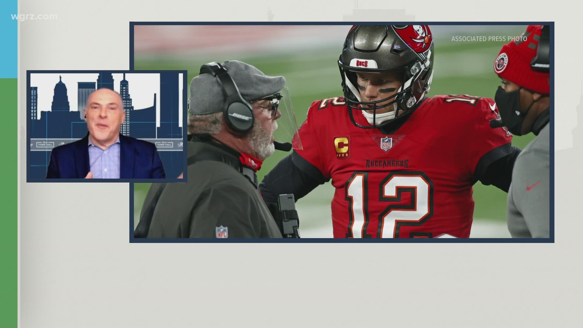 WGRZ Bills/NFL Insider Vic Carucci breaks down the Bills' Sunday afternoon matchup against Tom Brady and the Tampa Bay Buccaneers.