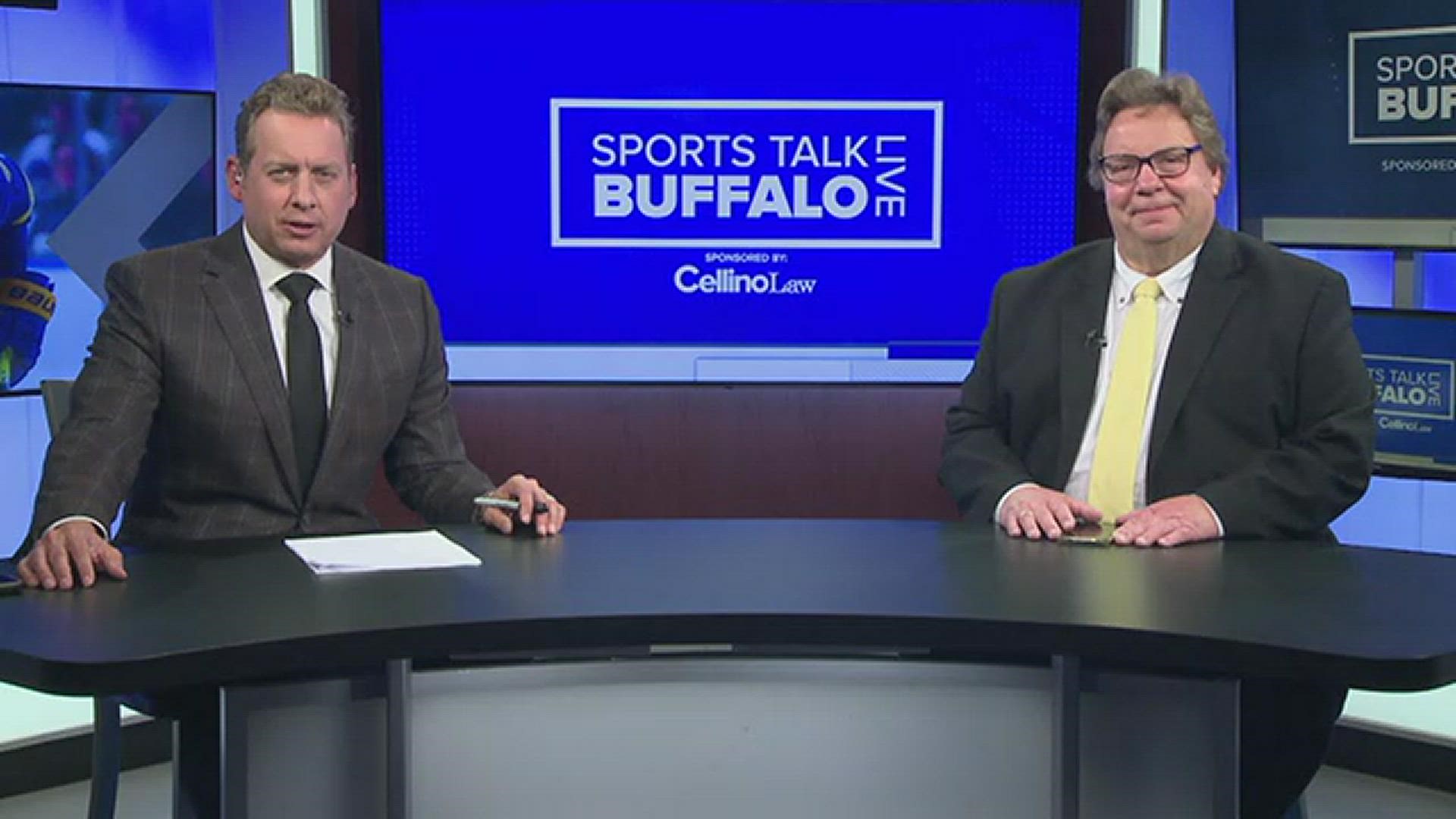 2 On Your Side's Adam Benigni and Paul Hamilton talk about the Sabres preps ahead of the home opener.