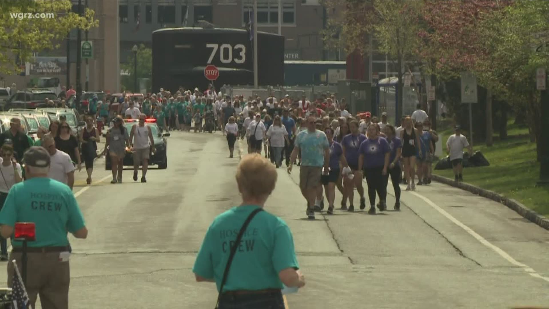 The annual walk at Canalside was set for May 17, but was cancelled due to the coronavirus pandemic. Organizers started a new virtual campaign.