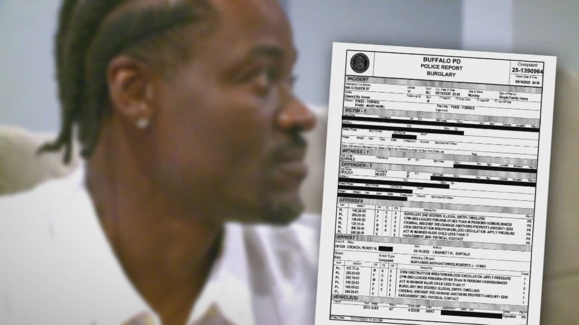 Ricky Crouch is the man that police say killed Amanda Thompson. His track record is lengthy when it comes to his criminal rap sheet."