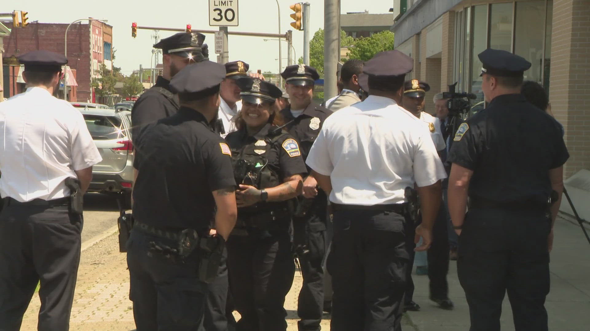 A team of officers will be deployed across the city. they will walk every street and be in engaged in every community. This is a pilot program.