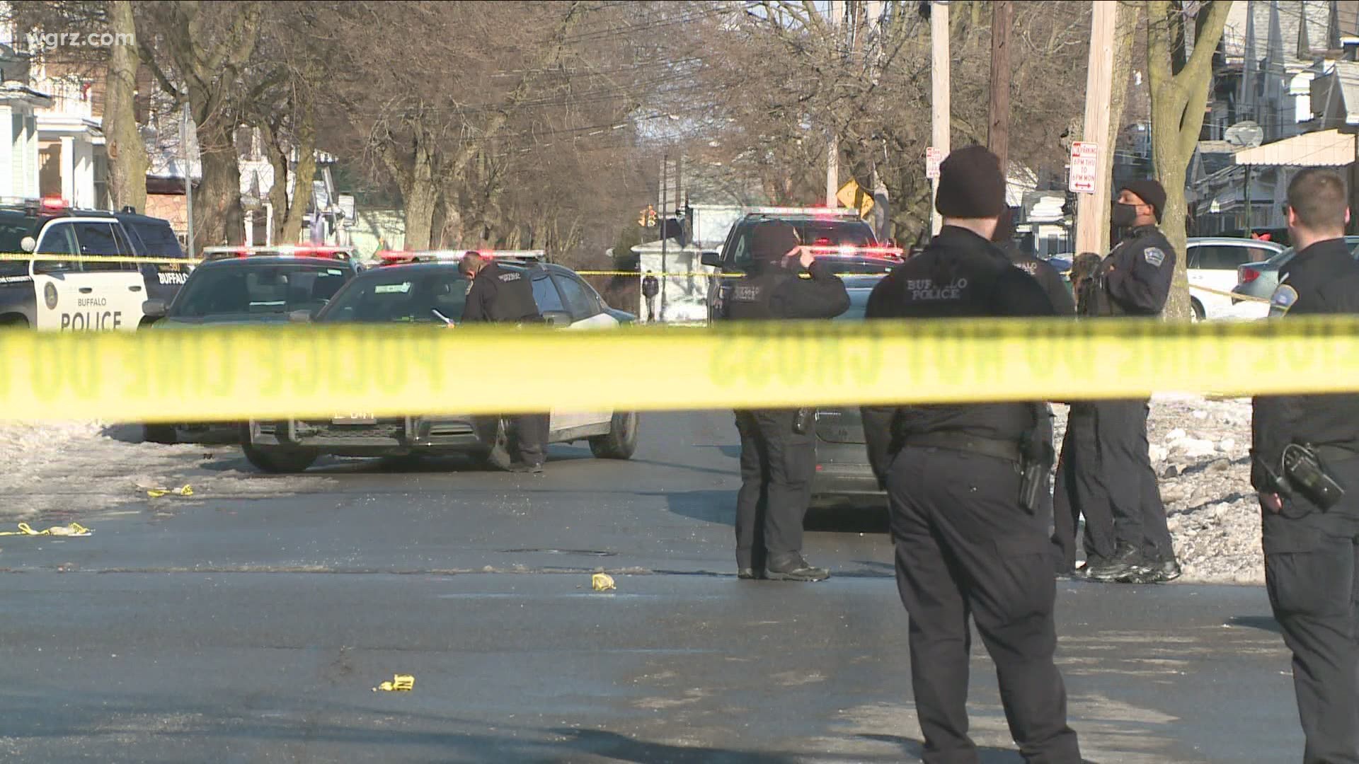 man was shot and seriously hurt around 10:30 this morning near the corner of Schuele and Northland