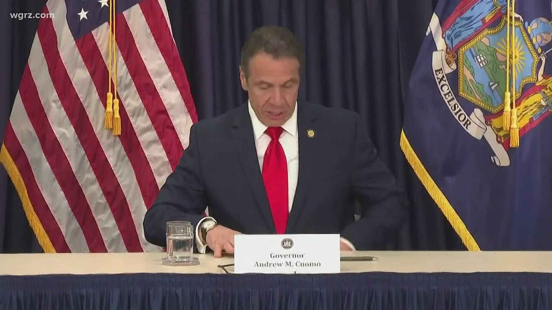 Gov. Cuomo gives an update on latest coronavirus efforts in NYS, including education, nursing homes and wearing masks.