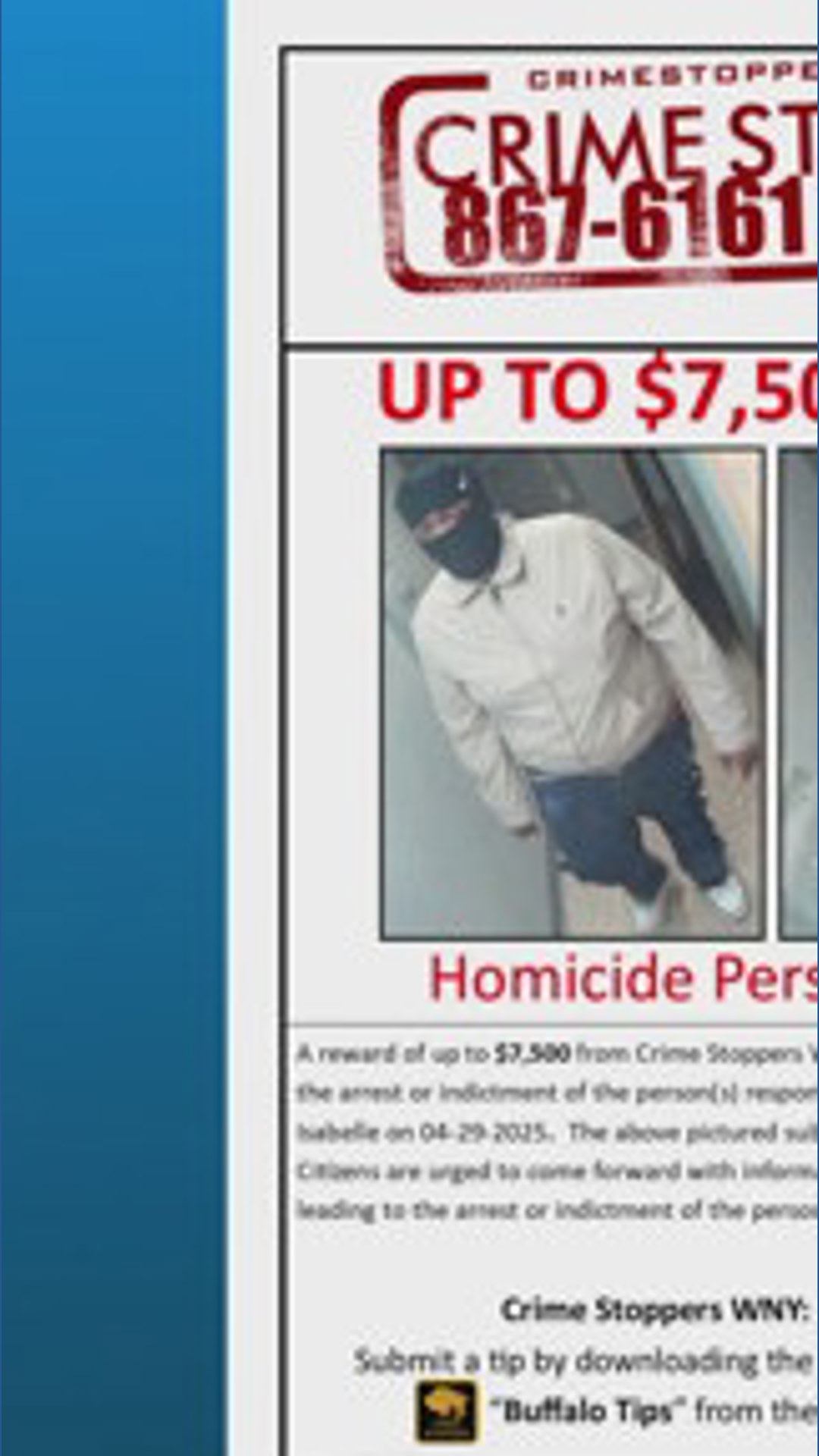 Crime Stoppers WNY is offering up rewards for information in connection ...