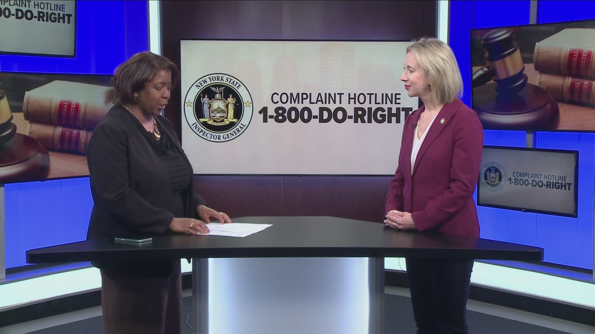 The NYS Inspector General Lucy Lang appeared on The 5:30 with Channel 2’s Claudine Ewing.
She discussed what her office does as a watchdog for the state of New York.