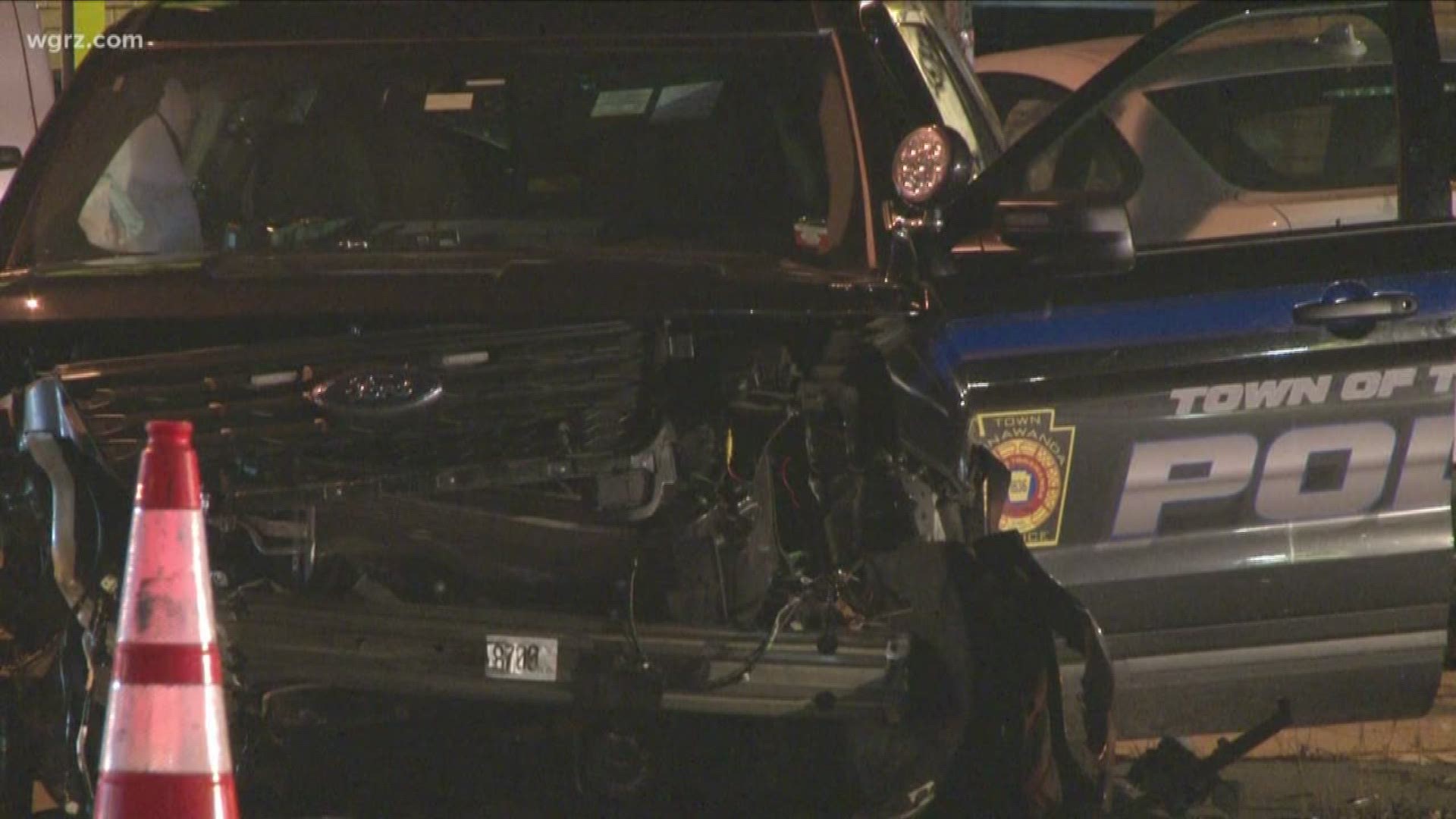 Town of Tonawanda Police cruiser involved in crash