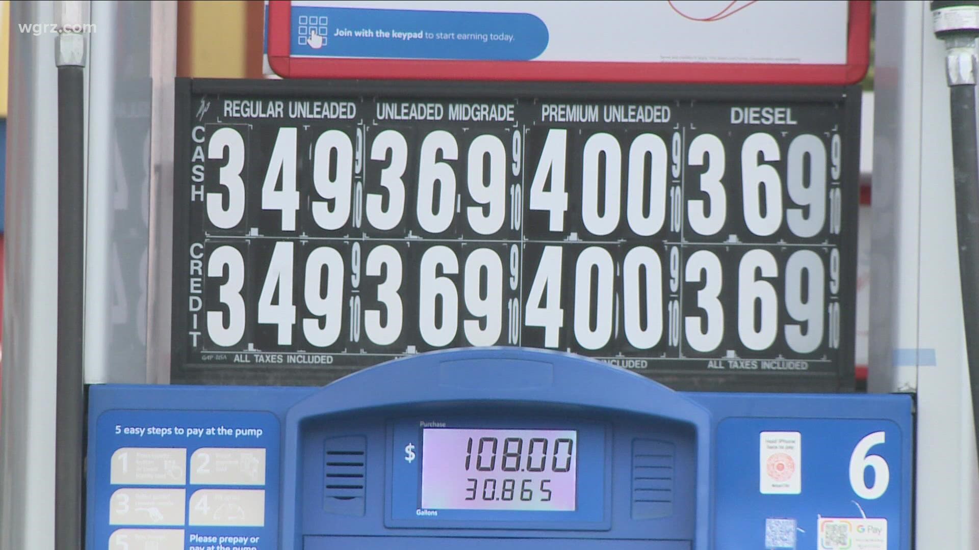 National average cost of gas drops; Buffalo seeing no change at the pump |  wgrz.com