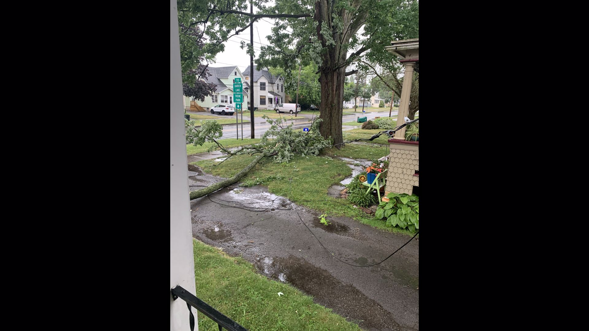Stormy Friday Impressive rainfall, loads of lightning and hail fall across Western New York