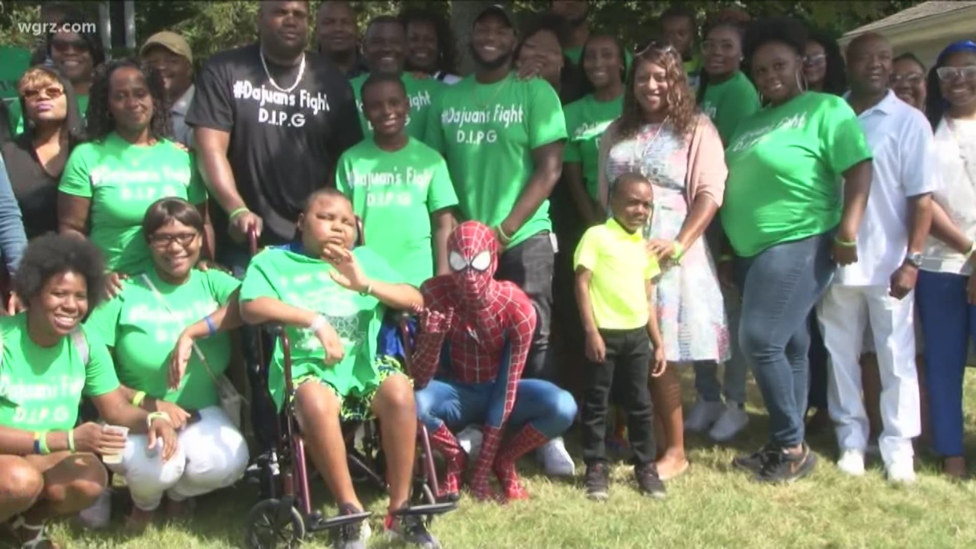 A local family is feeling the support of their community as a fundraiser was held today, to benefit their son who is fighting a rare form of brain cancer.
