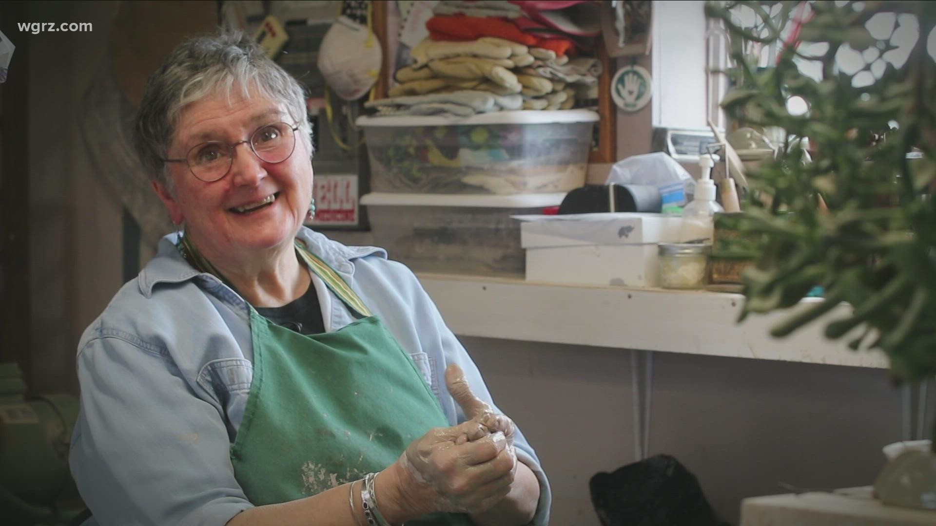 The husband and wife team of Hog Shed Studio Pottery have been making stoneware creations for four decades. It all started for them as just something on the side.