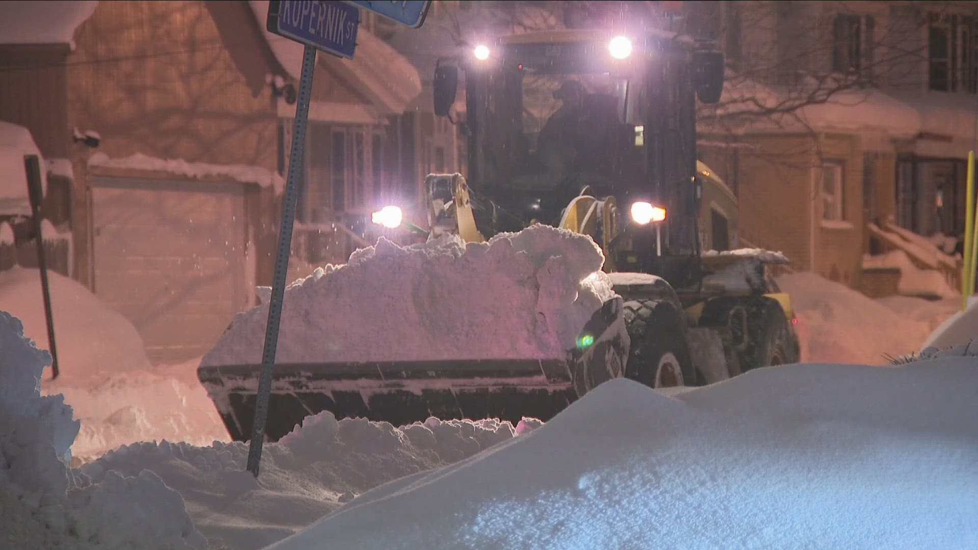 Buffalo snow storm: City to tow cars to clear streets