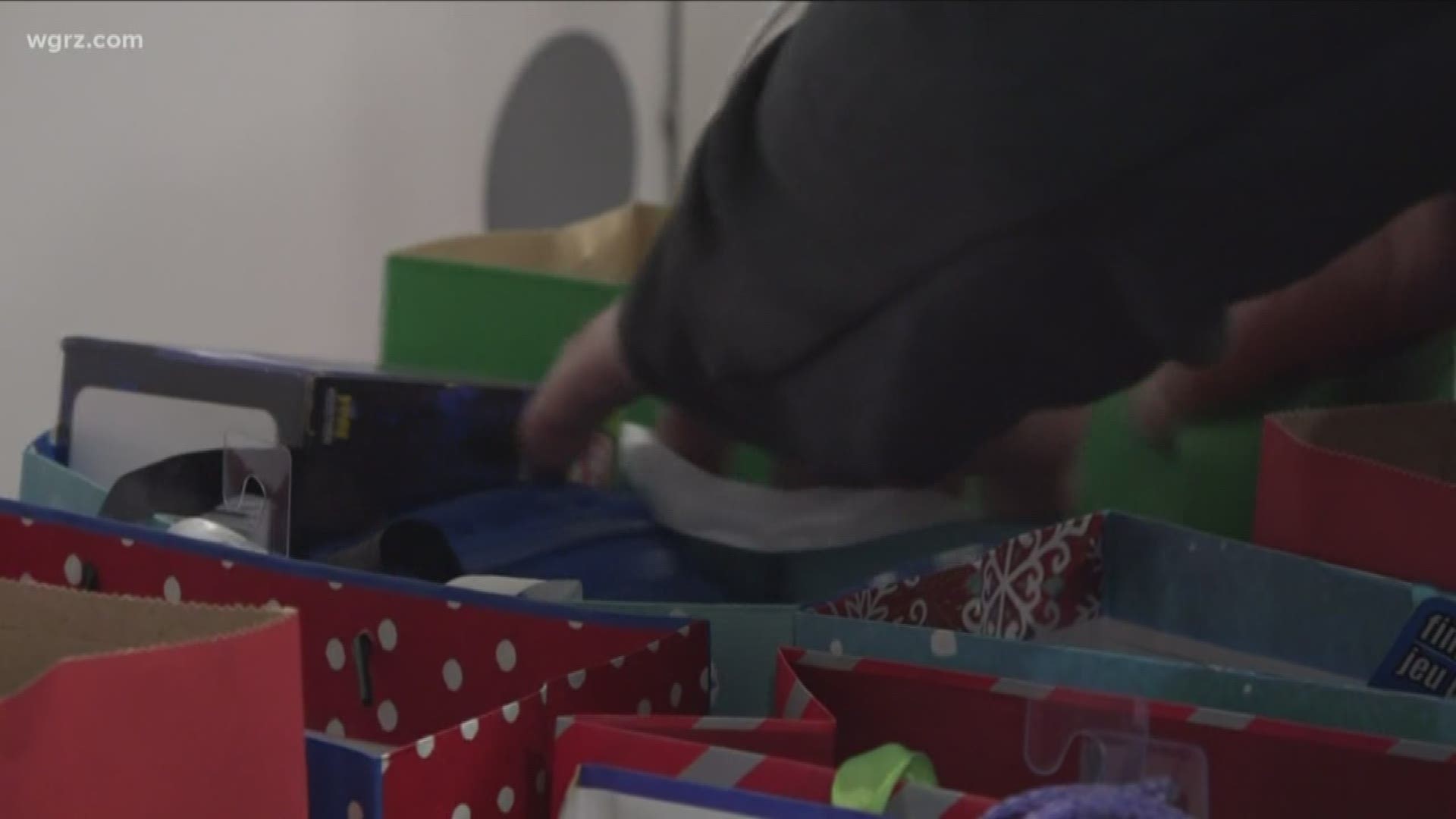 It's the annual Christmas Hambone Express at the Buffalo City Mission where packages are prepped and the meals are delivered to those who need it most this winter.