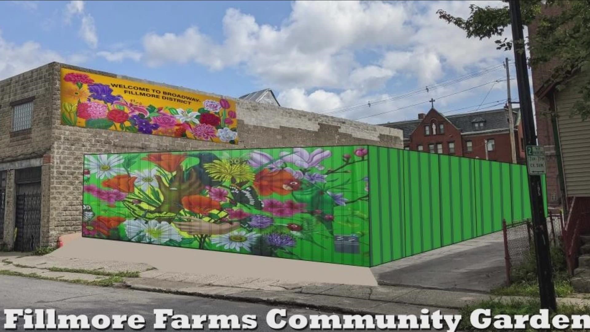 Growing food in shipping containers