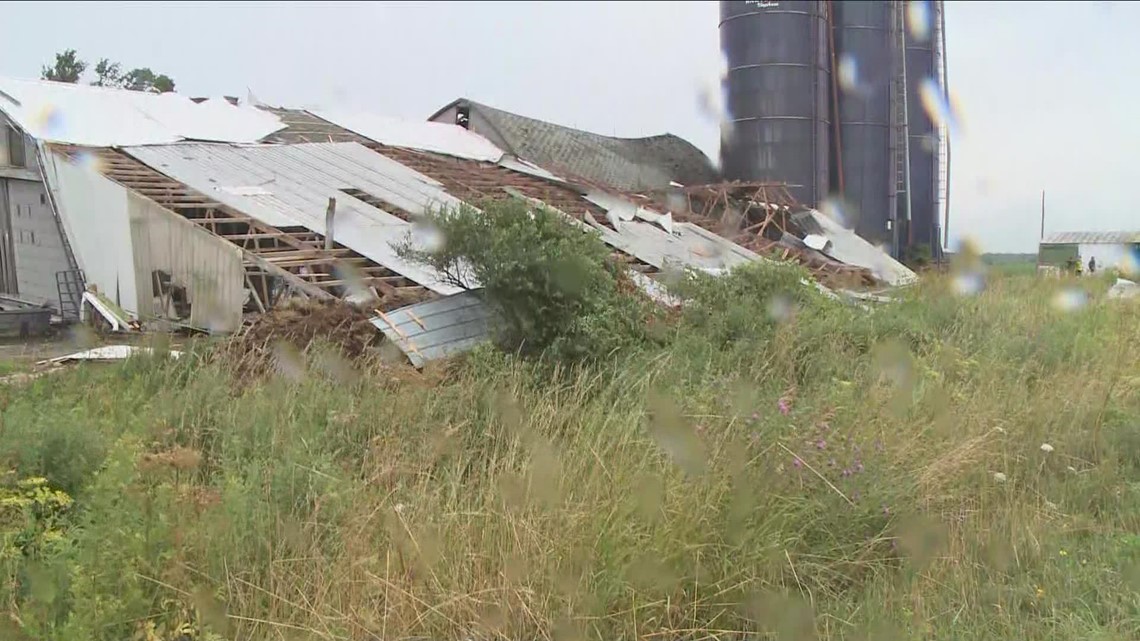 Tornado destroys barn in Town of Java - Vimarsana News