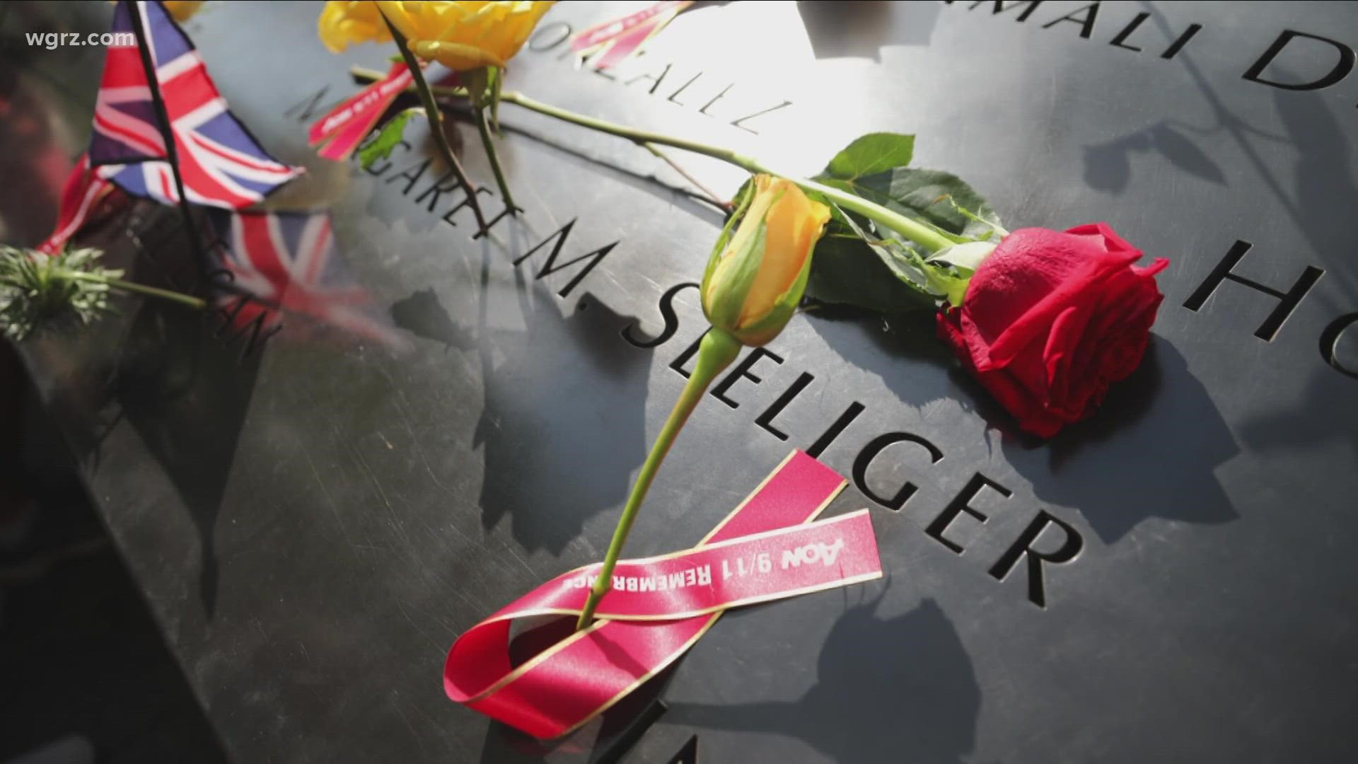 We have been covering the somber ceremonies and telling stories of Western New Yorkers impacted. And tonight, there's quite the scene in the city that never sleeps.