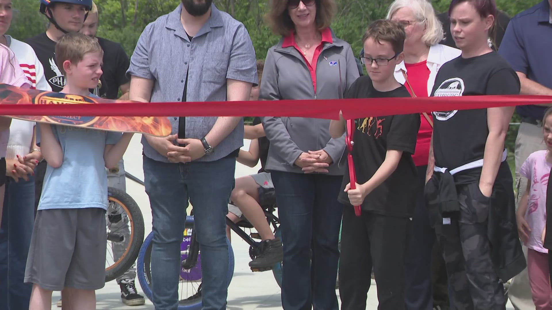It was a grind to get it open, but a long-awaited skatepark is finally ready for shredding.