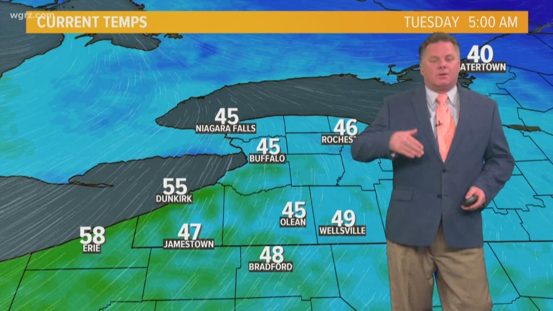 Storm Team 2 Patrick Hammer's Daybreak Forecast for 4/9/2019 | wgrz.com